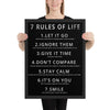 Tableaux Rules of life - BusinessNoLimit