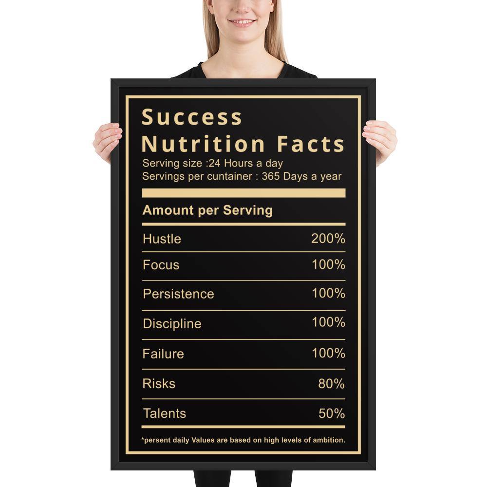 Tableaux Success Nutrition Facts - BusinessNoLimit